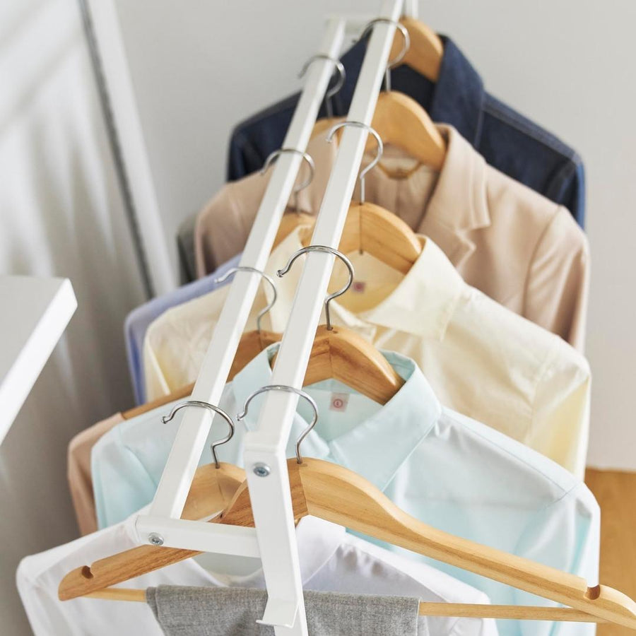 Tower Storage Capacity Increased Hanger Rack, 2 Tiers