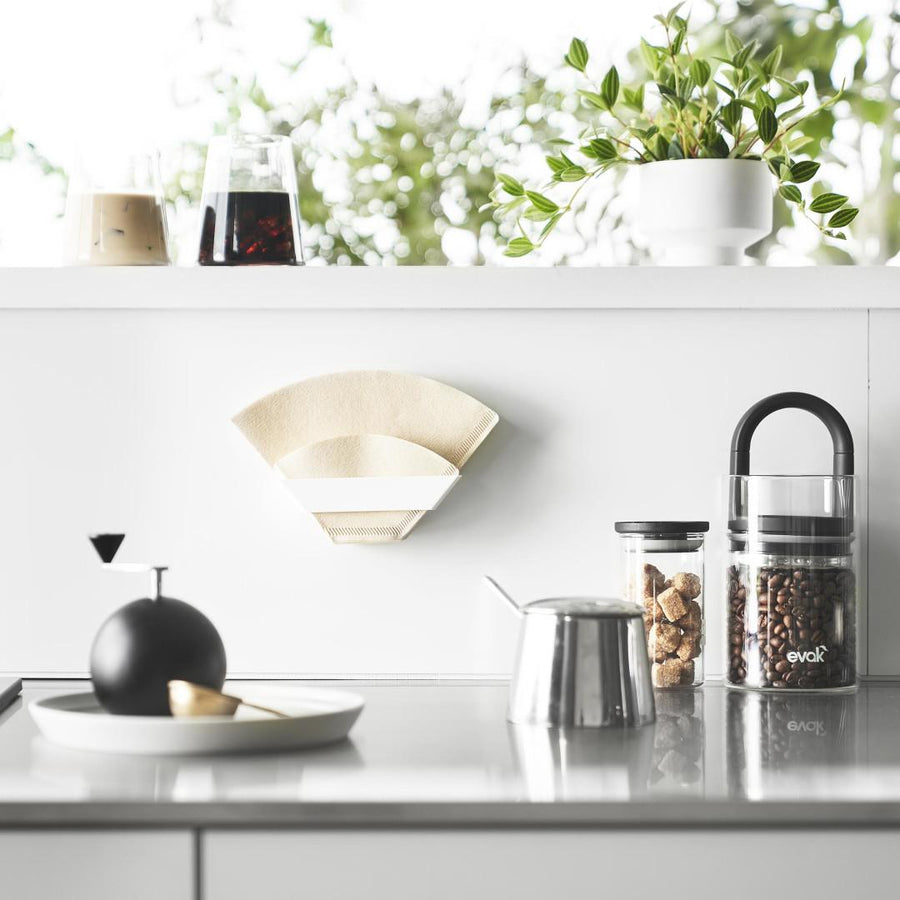 Tower Film Hook Coffee Paper Filter Stocker