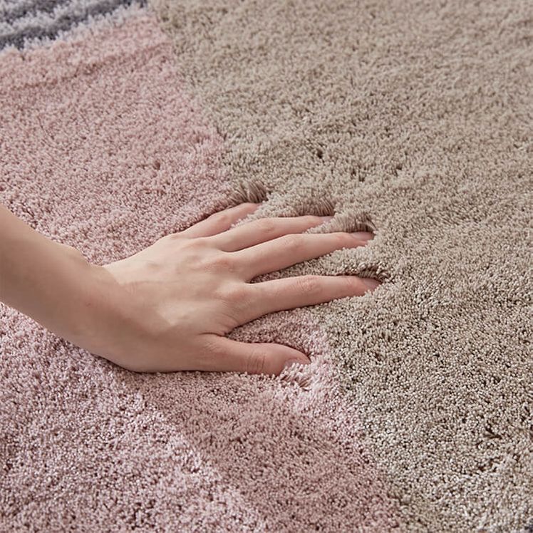 シャギーラグ 絨毯 グラフィカル 滑り止め付き L [250×200cm]