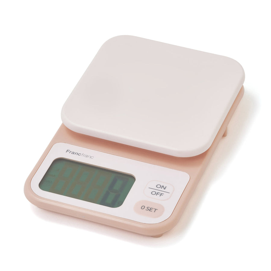 バイカラー デジタルスケール 2kg ピンク