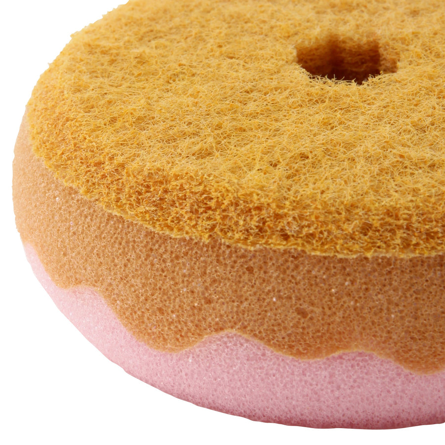 Donut Kitchen Sponge White/Pink