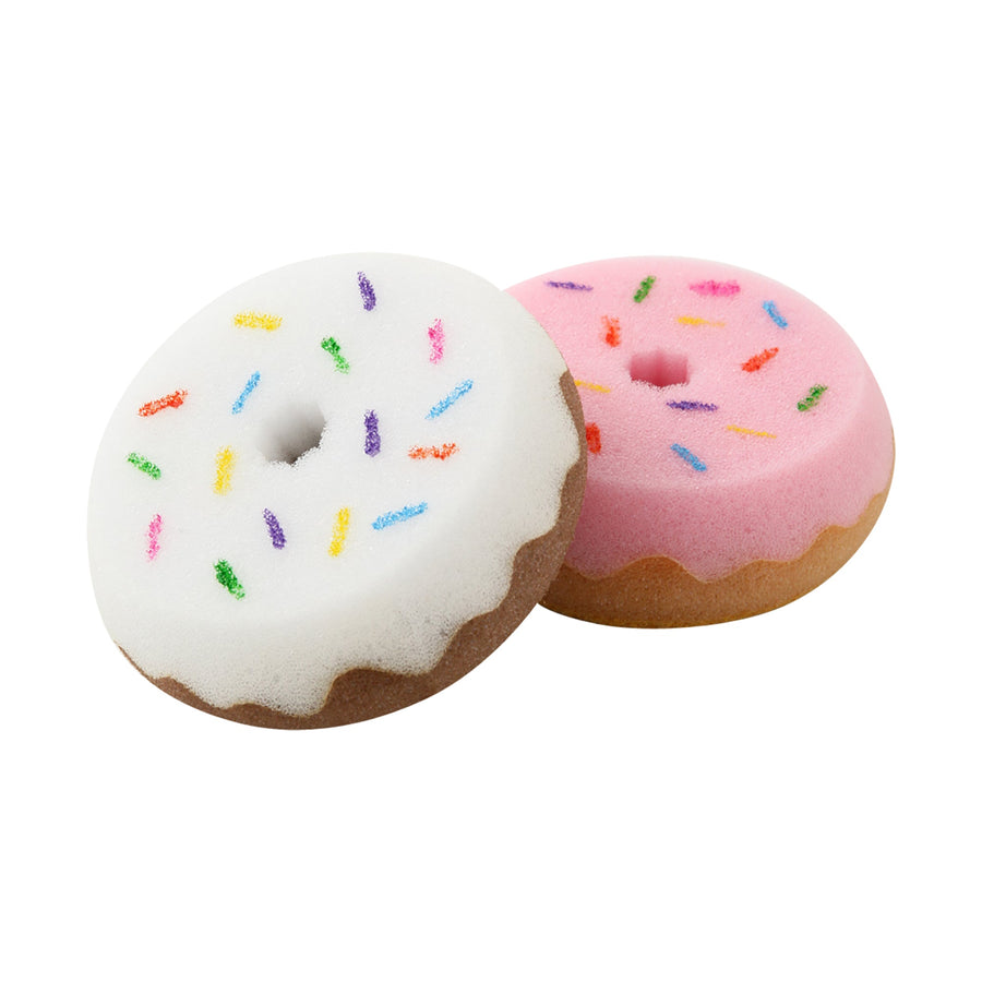 Donut Kitchen Sponge White/Pink