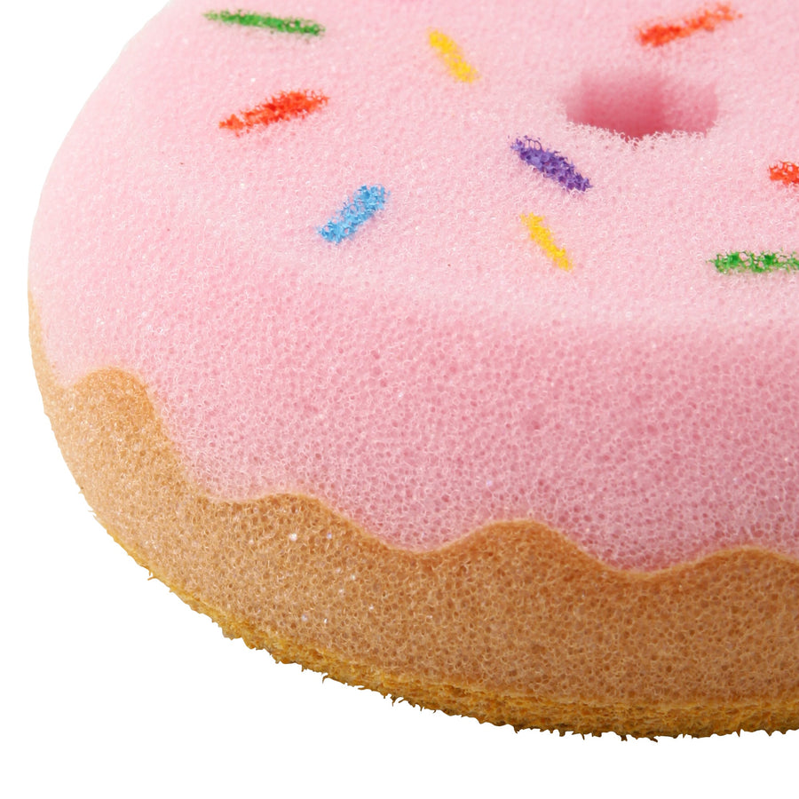 Donut Kitchen Sponge White/Pink