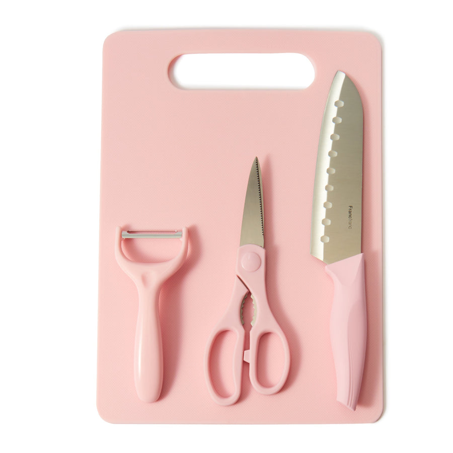 Cutting set (4-piece set) Pink