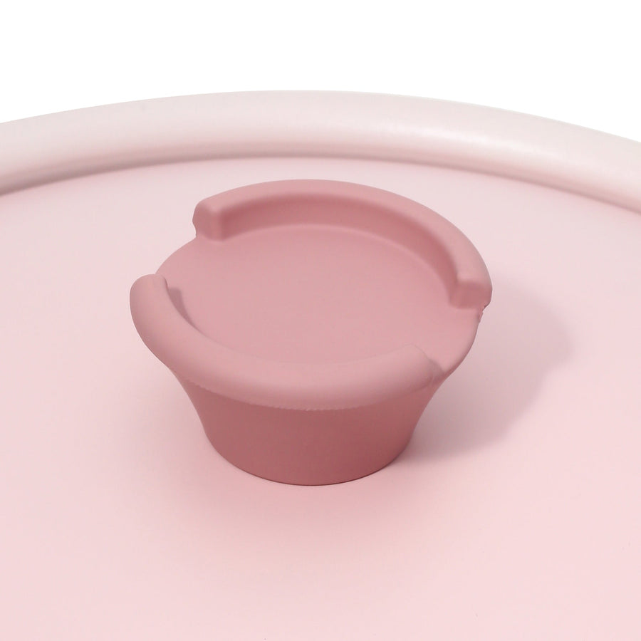 Bicolor Lightweight Cooking Pot 24cm Pink