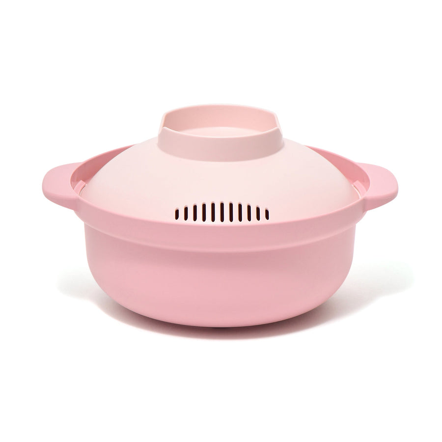 Easy Microwave Cooking Pot Pink