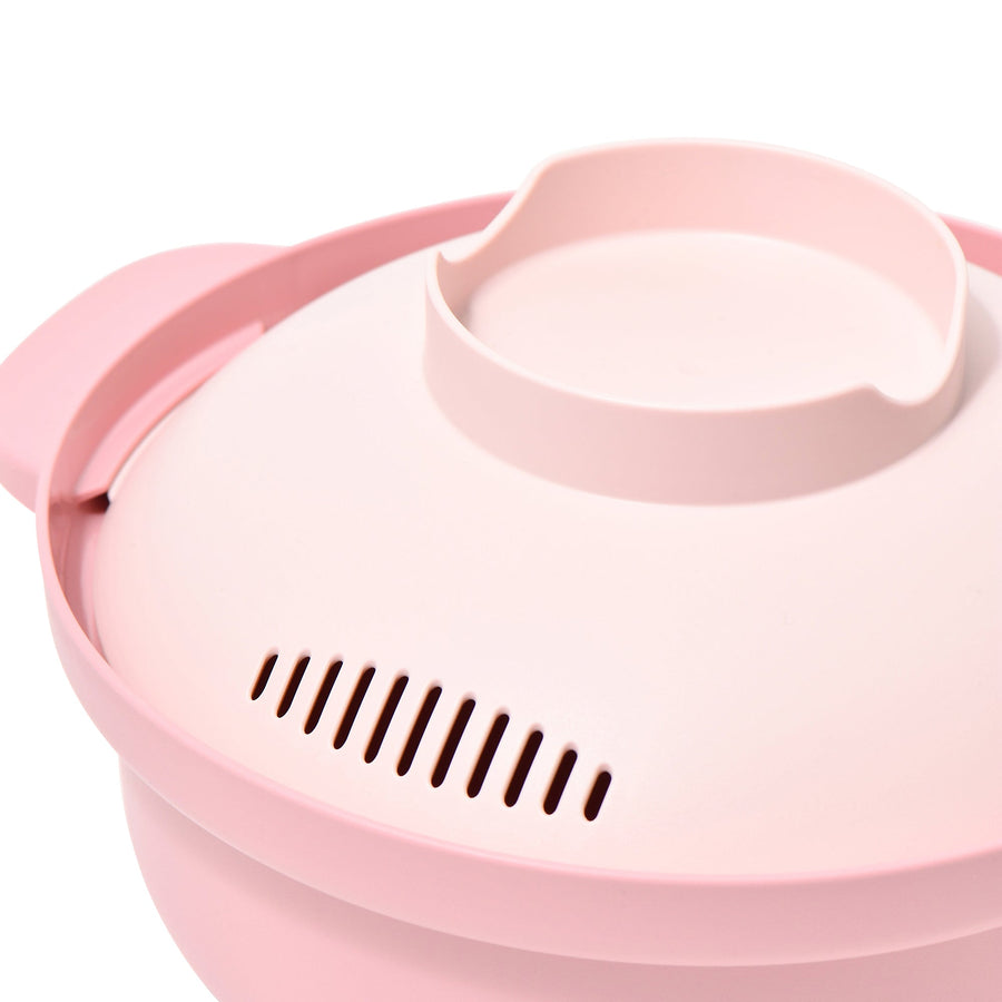 Easy Microwave Cooking Pot Pink