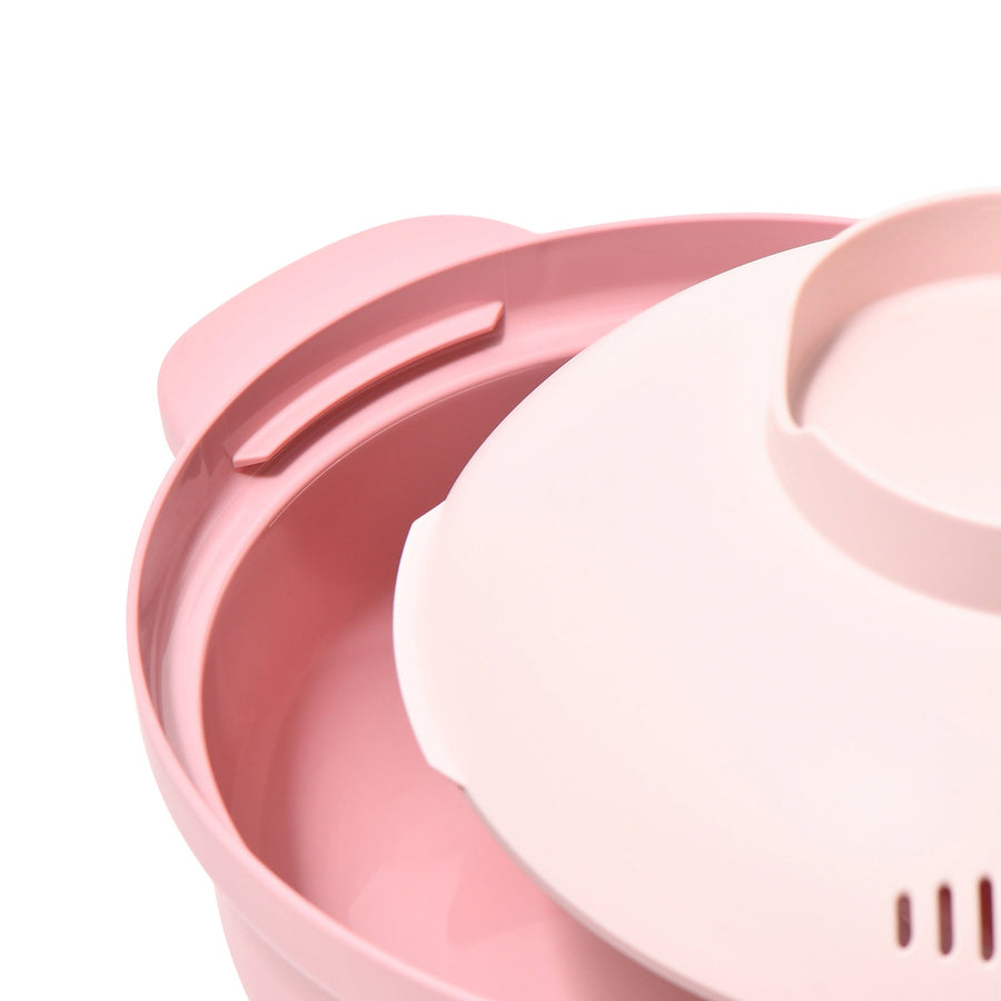 Easy Microwave Cooking Pot Pink