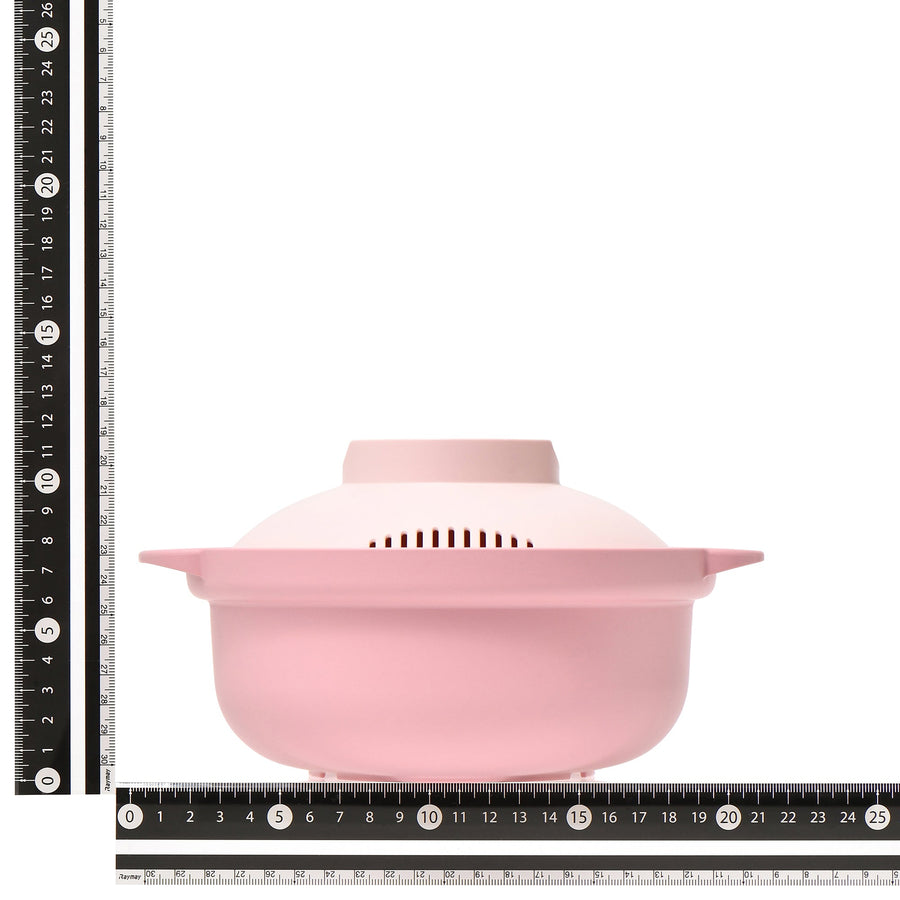 Easy Microwave Cooking Pot Pink