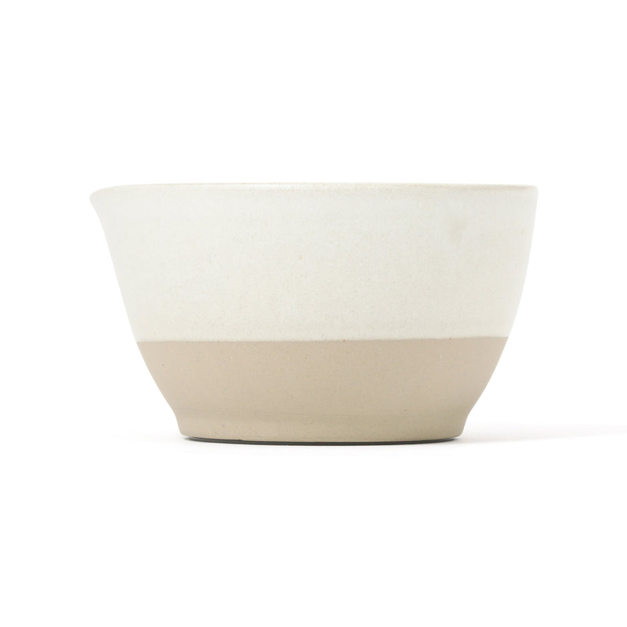 Hare to Ke Iwami ware mortar S White