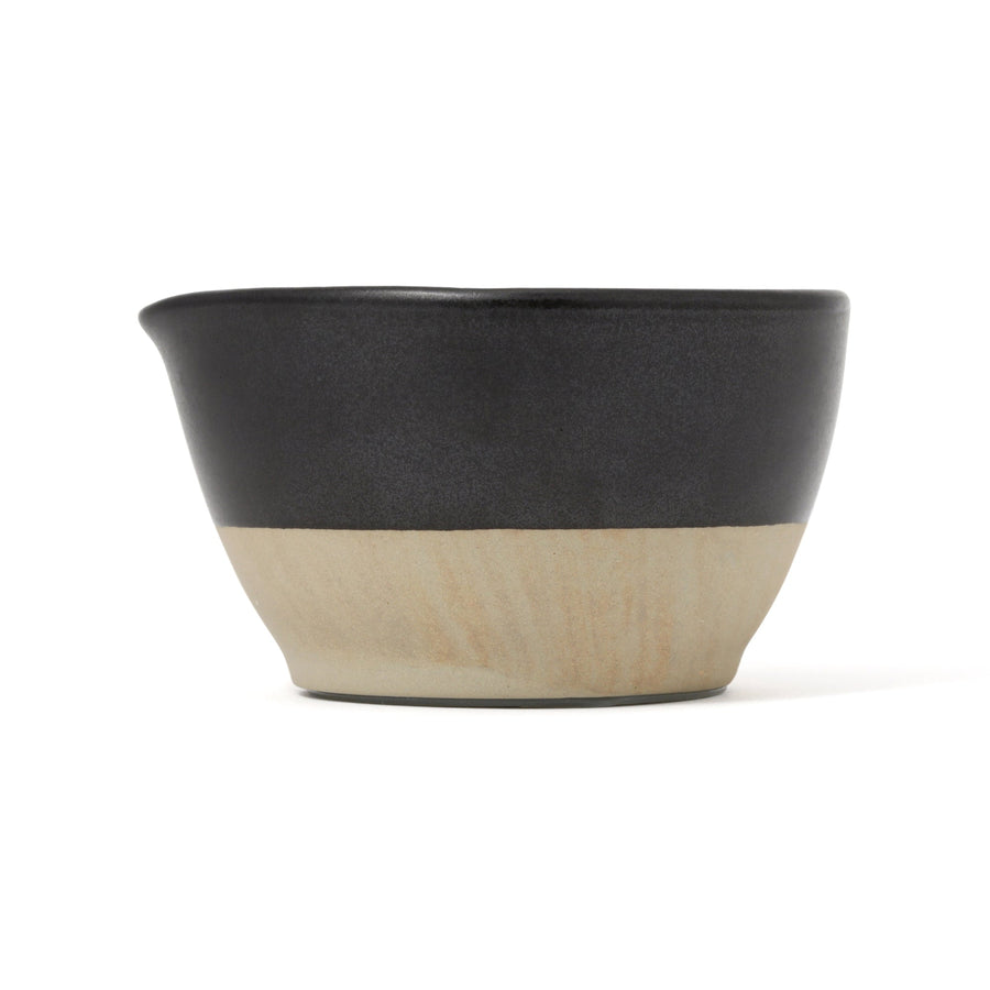 Hare to Ke Iwami ware mortar small black