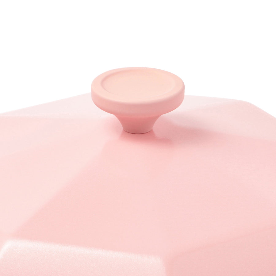 ダイヤ 軽量 クッキングポット 21cm ピンク