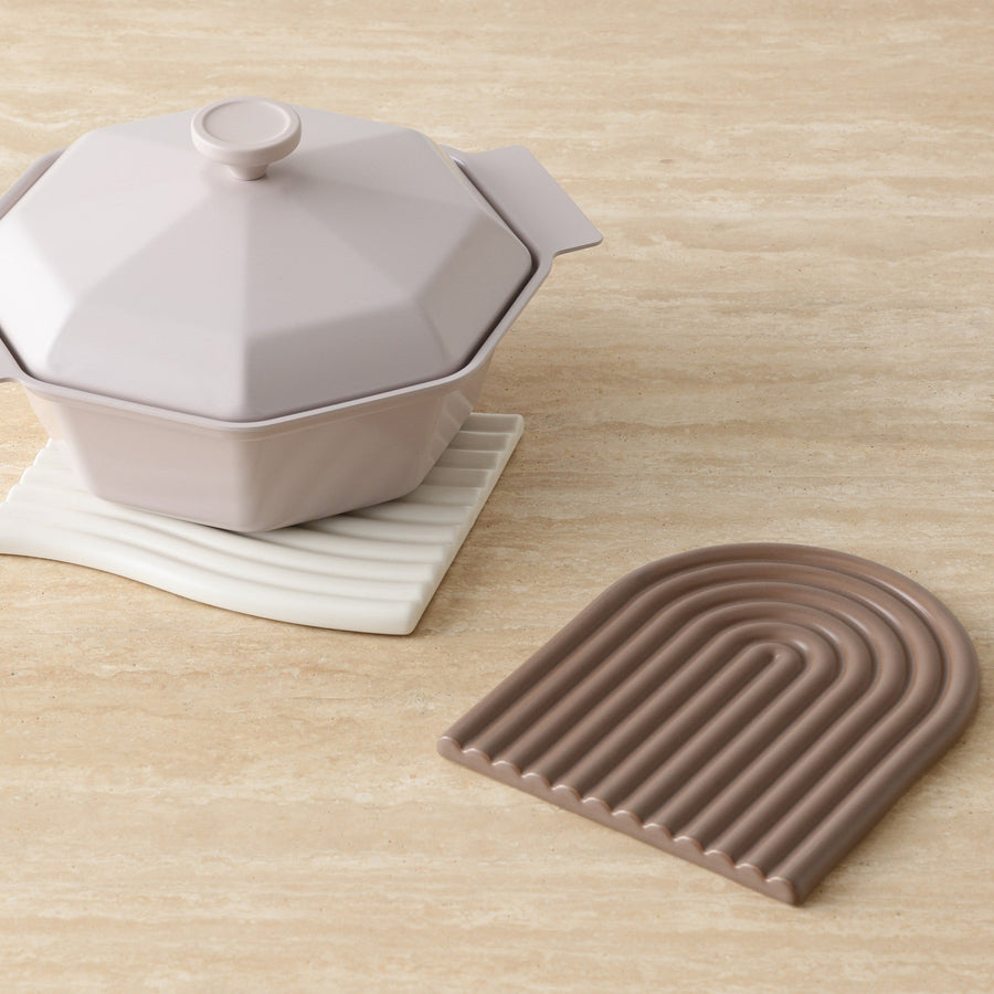 ダイヤ 軽量 クッキングポット 21cm グレー