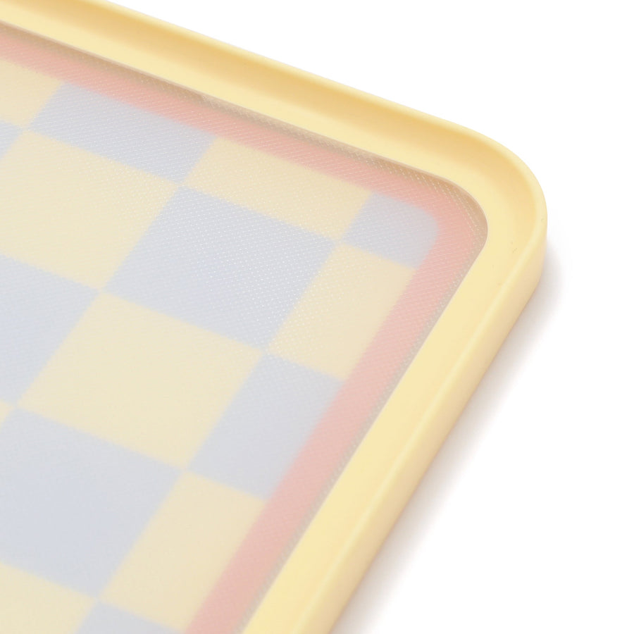 アート カッティングボード タイポ パープル×オレンジ