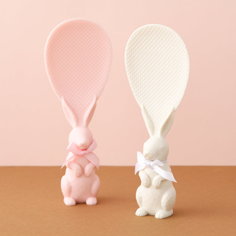 Rabbit Rice Spoon Pink