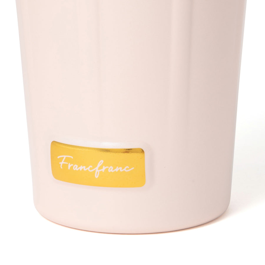 Diamond Stainless Steel Tumbler Pink