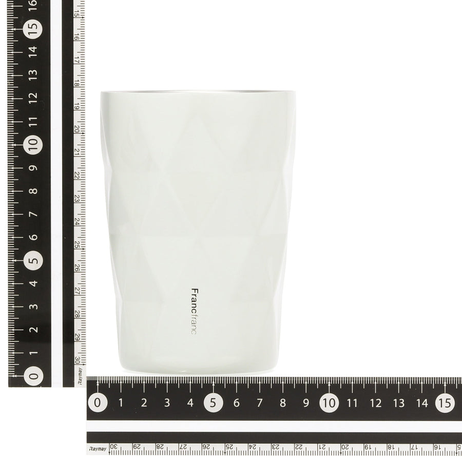 Roost Thermo Tumbler M Diamond White