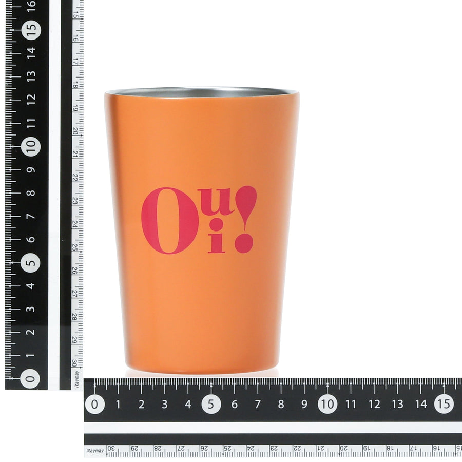 Roost Thermo Tumbler M Orange x Pink