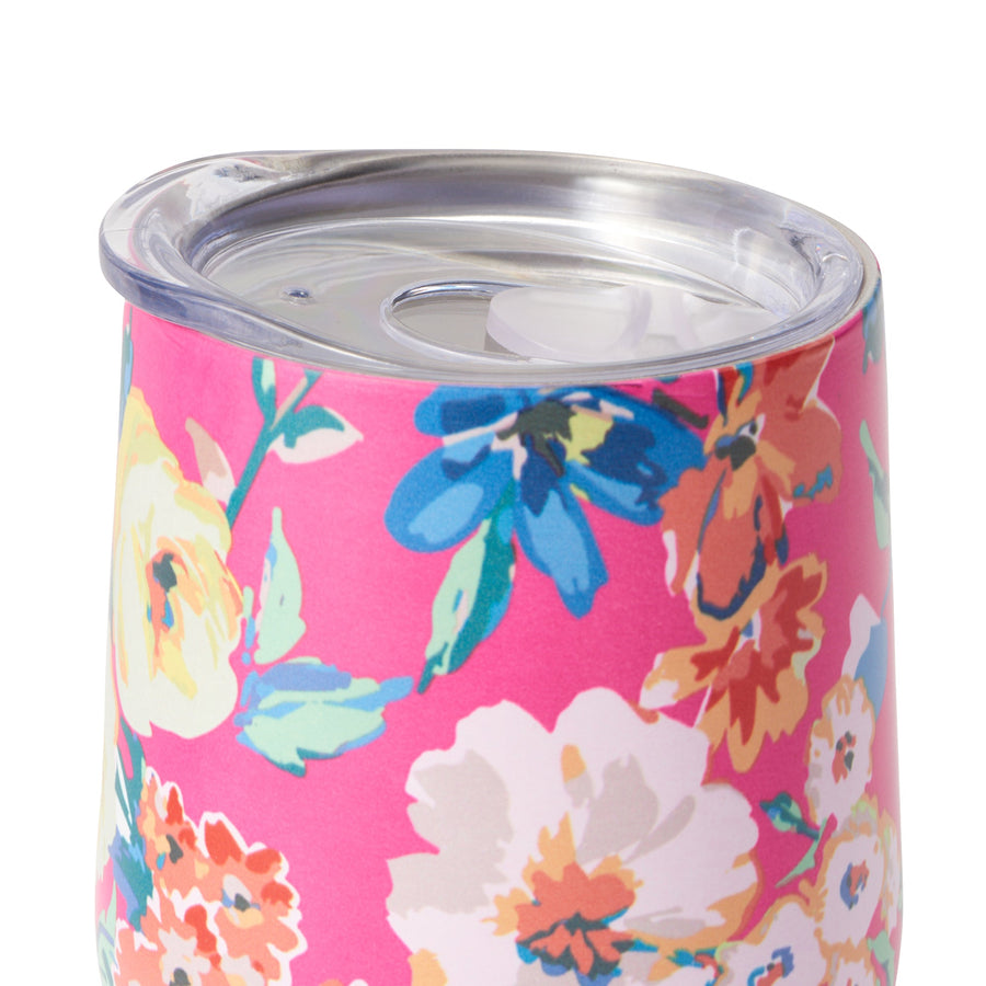 Chic Stainless Steel Tumbler Vivid Flower