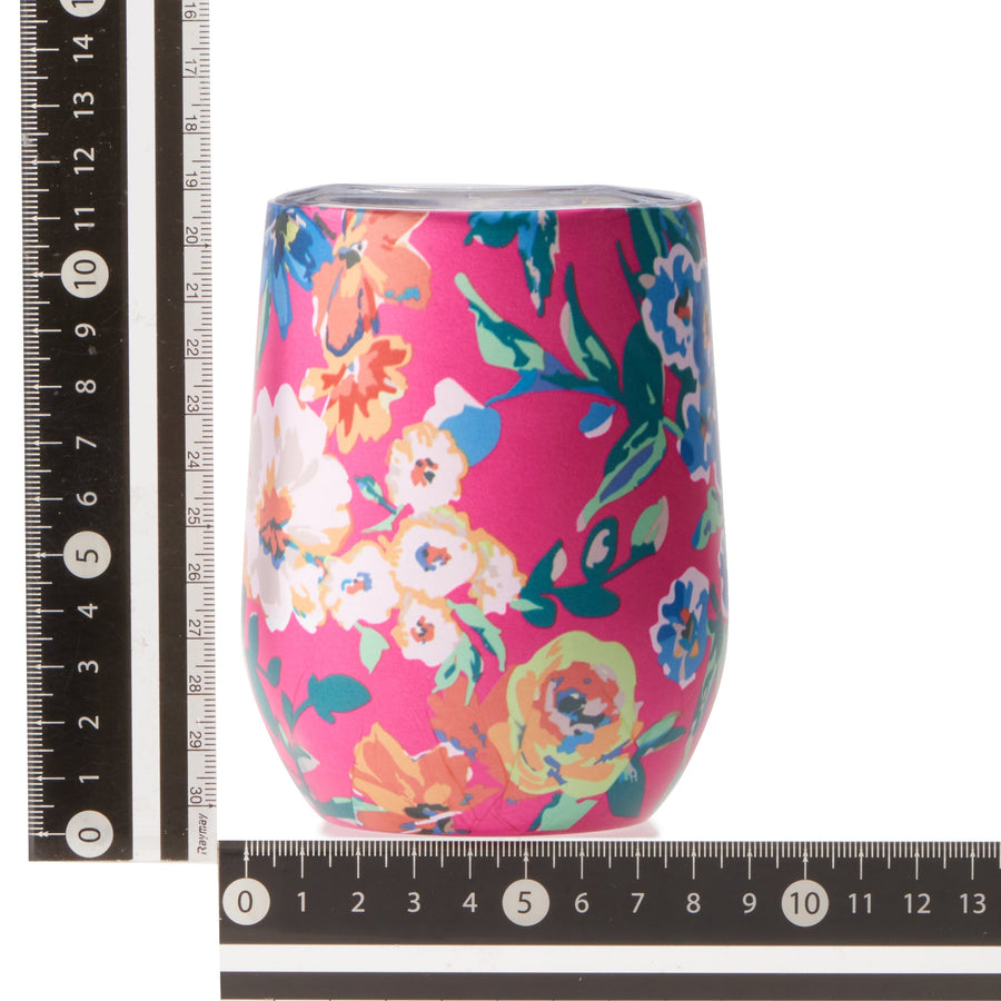 Chic Stainless Steel Tumbler Vivid Flower