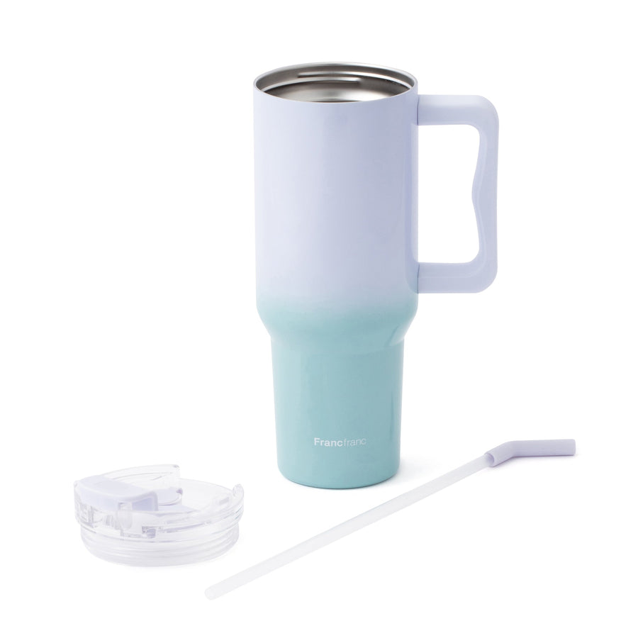 大型ステンレスマグ 1100ml ブルー
