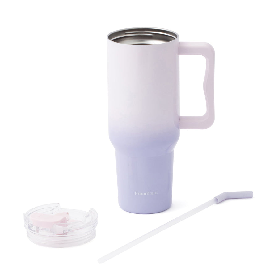 大型ステンレスマグ 1100ml ピンク