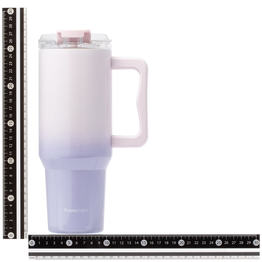 大型ステンレスマグ 1100ml ピンク