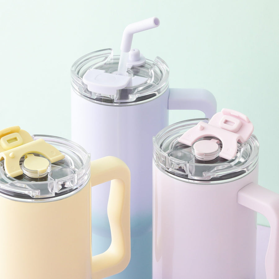 大型ステンレスマグ 1100ml イエロー