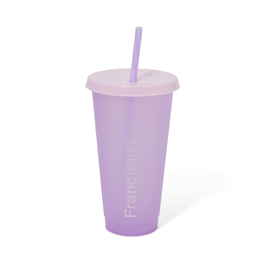 カラーチェンジタンブラー L パープル