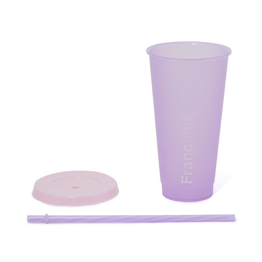 カラーチェンジタンブラー L パープル