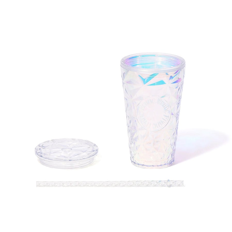 オーロラ プラスチックタンブラー M ホワイト