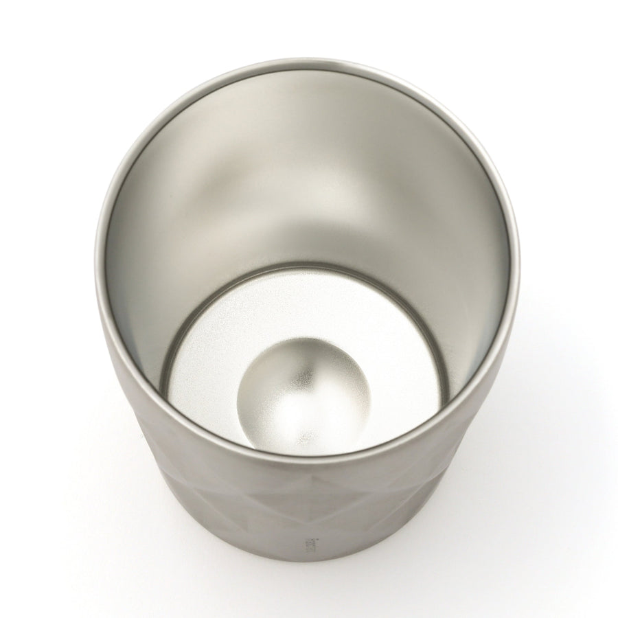 Roost Thermo Tumbler M Diamond Silver