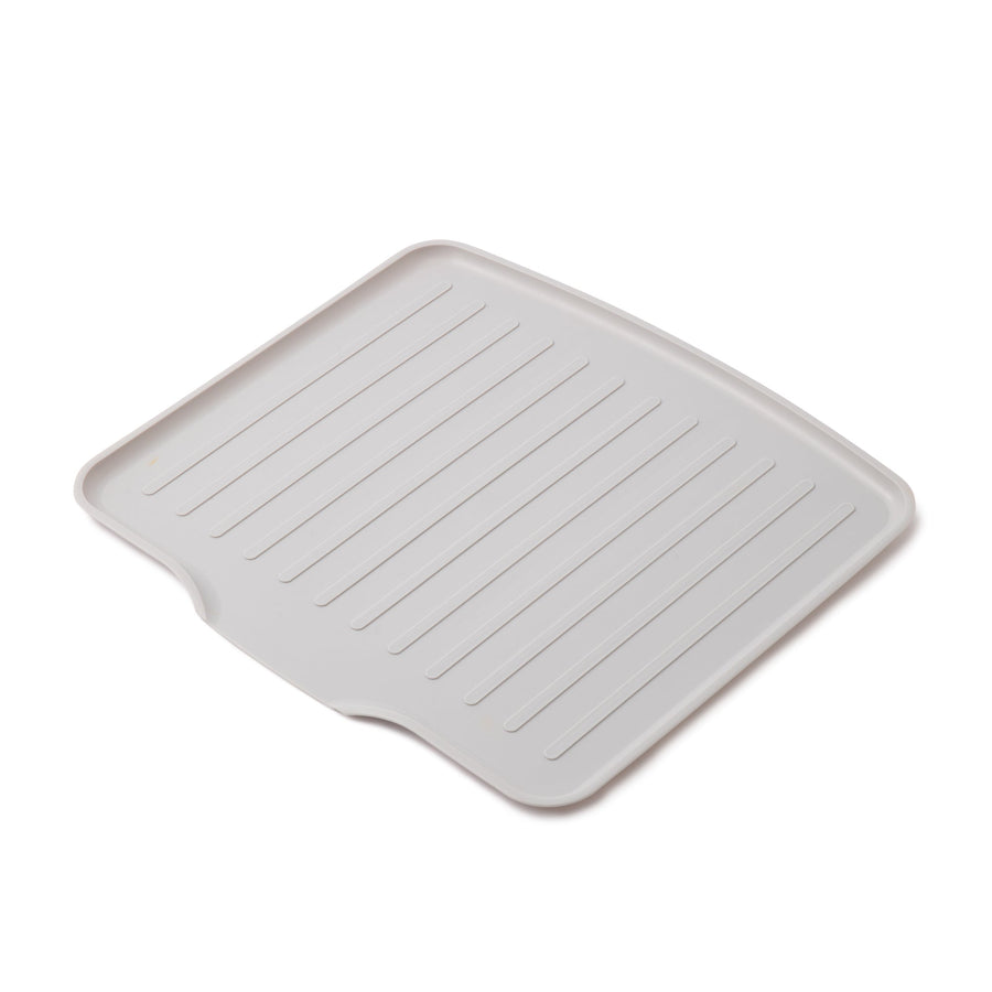 X-shaped wire dish rack tray, grey