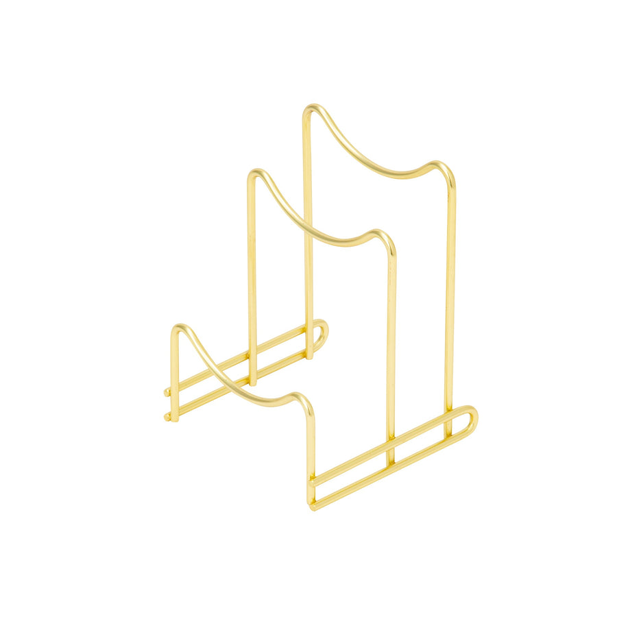 Wire cutting board stand, gold