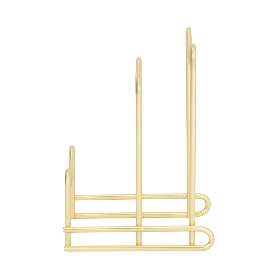 Wire cutting board stand, gold