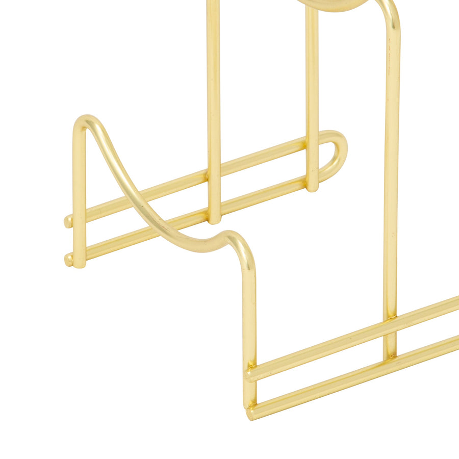 Wire cutting board stand, gold