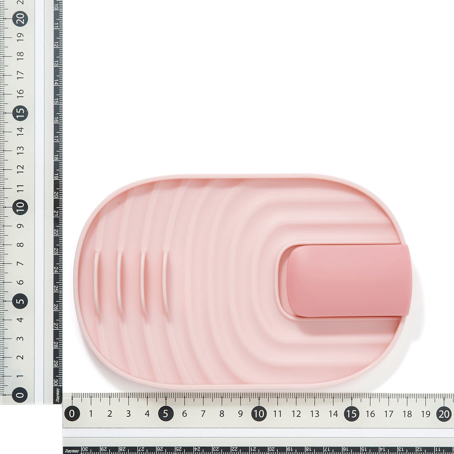 鍋蓋・お玉置き ピンク