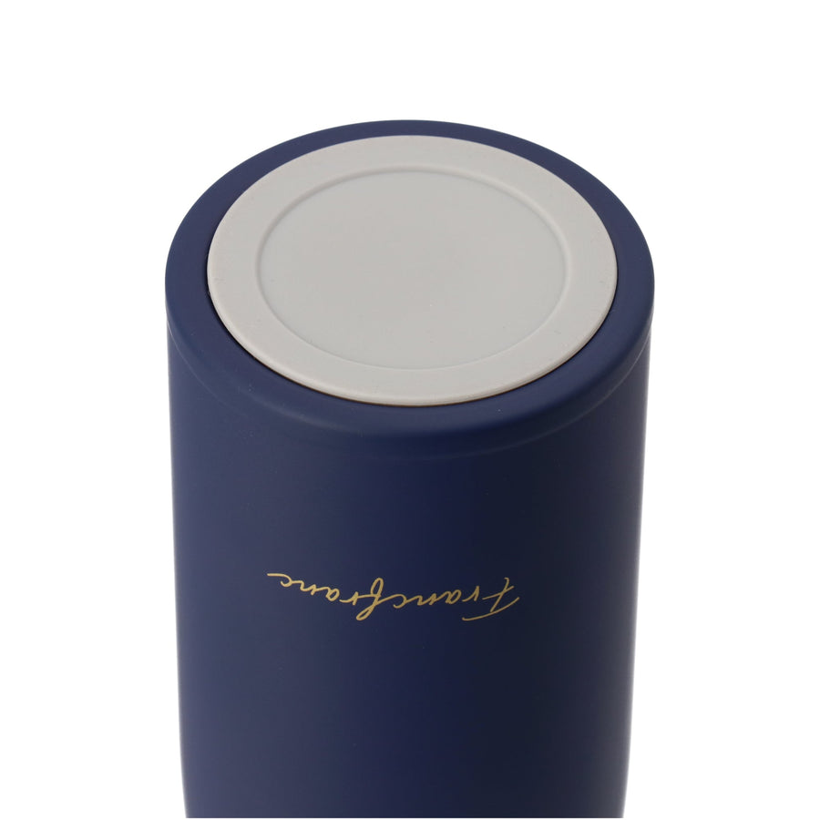 Matte Stainless Steel Bottle 350ml Navy