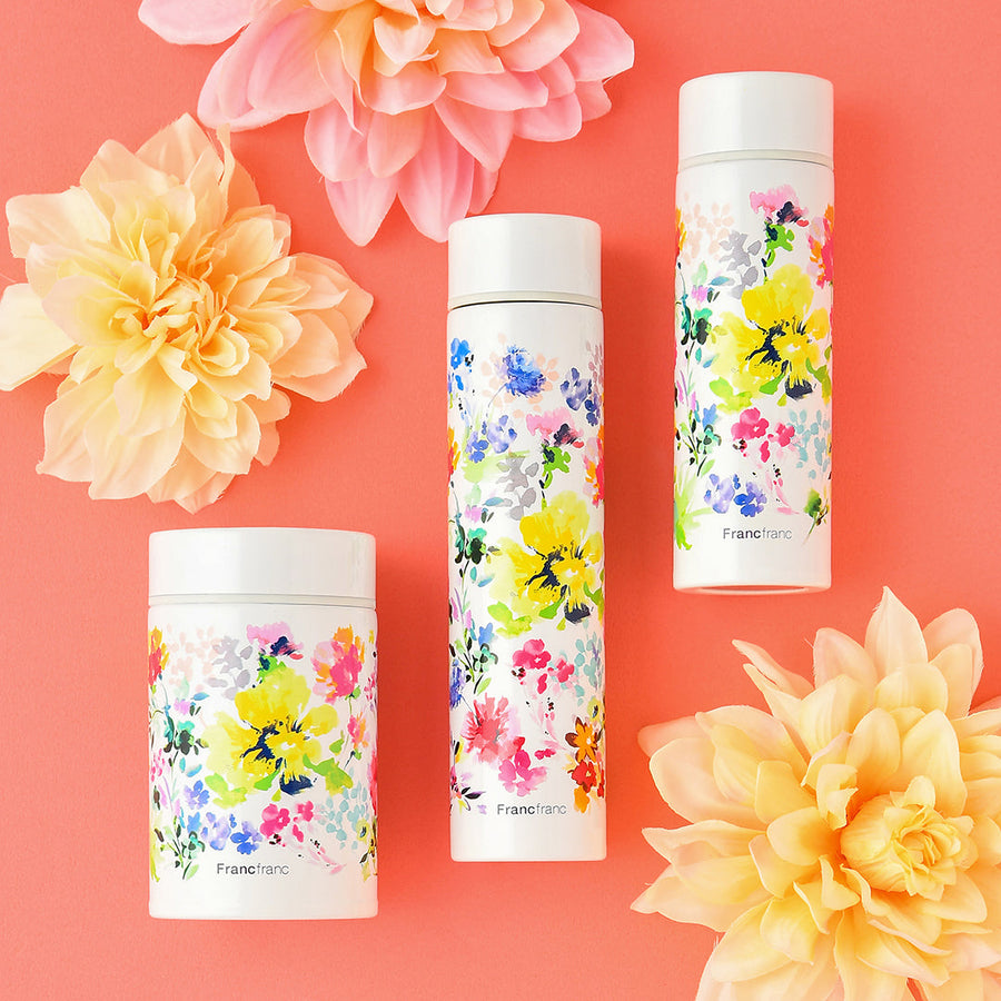 Chou Chou Bottle 180ml Flower White