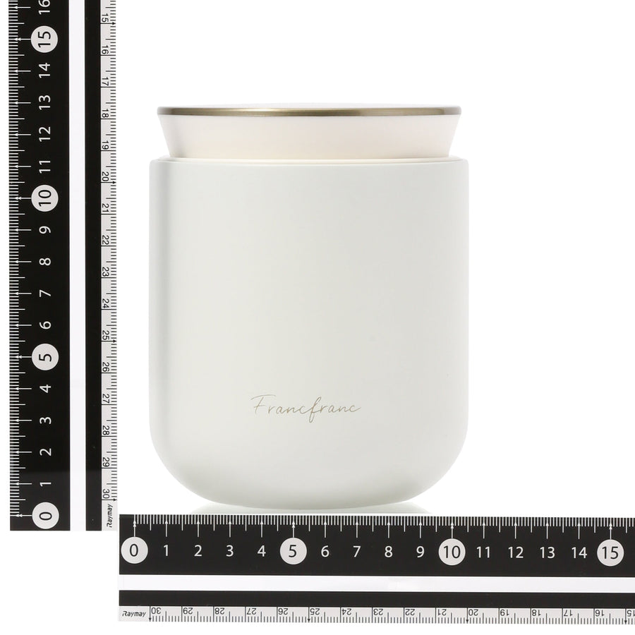 Logo soup jar 500ml white