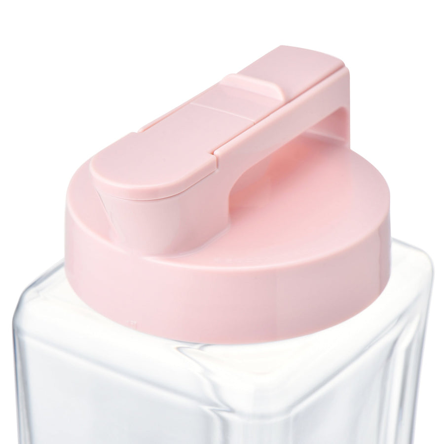 Vertical and horizontal compatible smart jug 2.1L pink