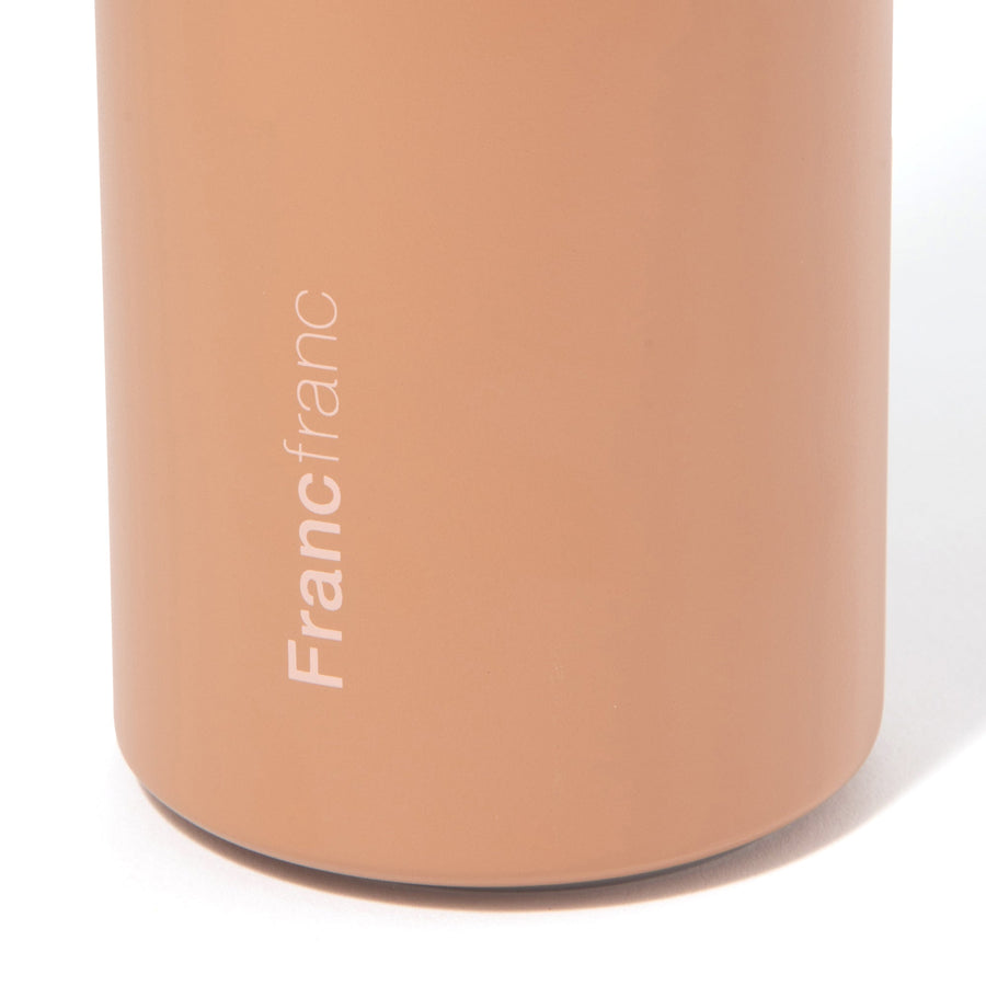 One-tone stainless steel bottle, 500ml, beige