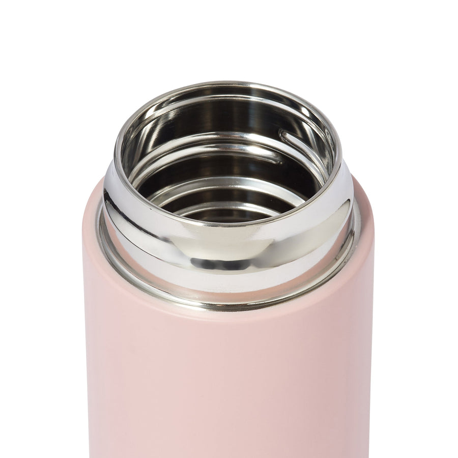 Carbonated Stainless Steel Bottle 390ml Pink