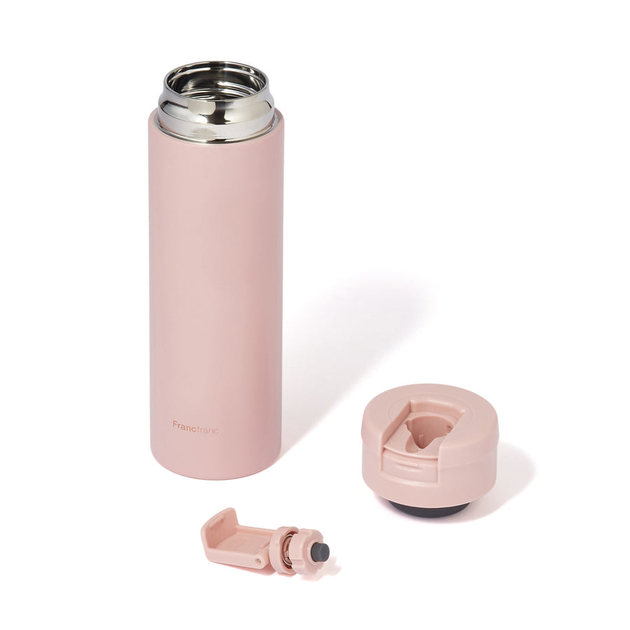 Carbonated Stainless Steel Bottle 560ml Pink