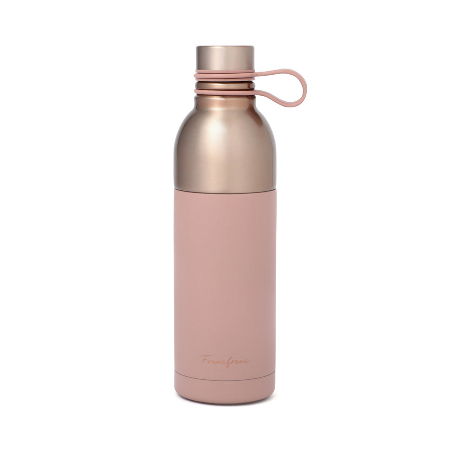 Easy to wash stainless steel bottle 500ml pink