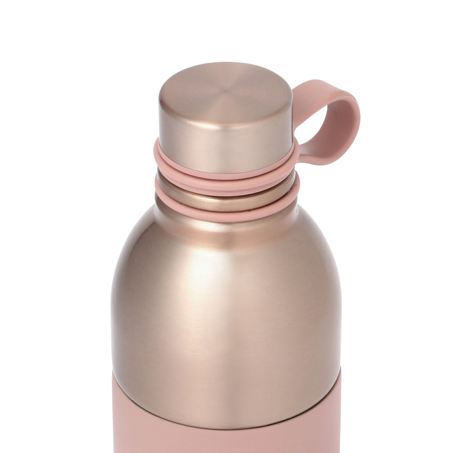 Easy to wash stainless steel bottle 500ml pink