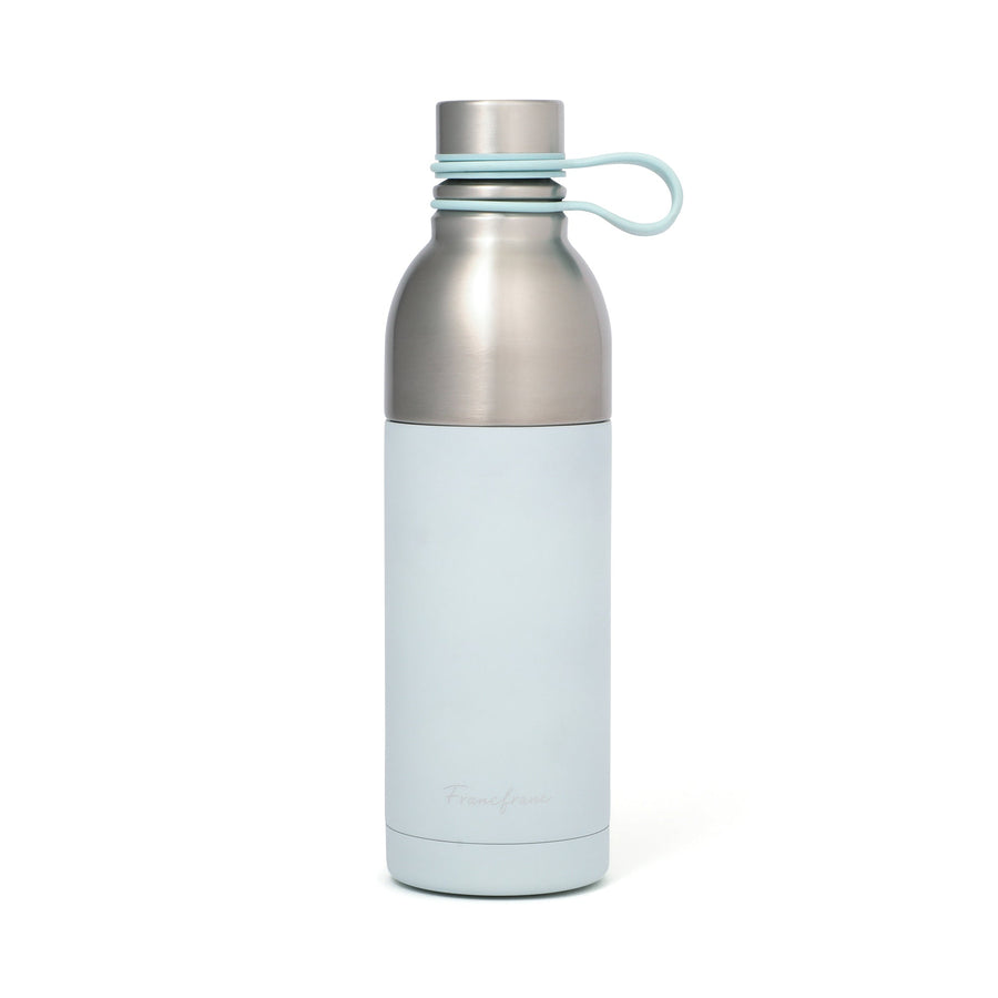 Easy to wash stainless steel bottle, 500ml, blue