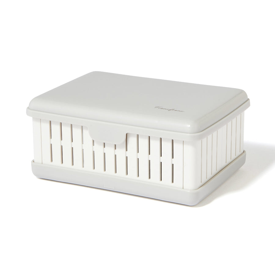 Logo sandwich box white