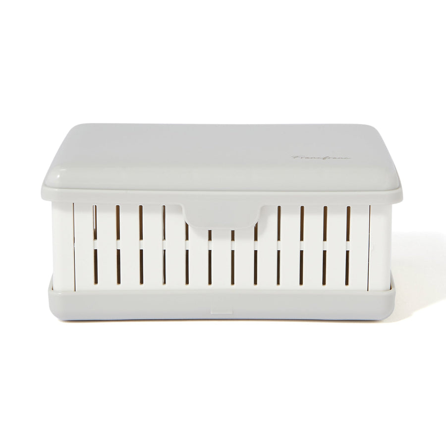 Logo sandwich box white