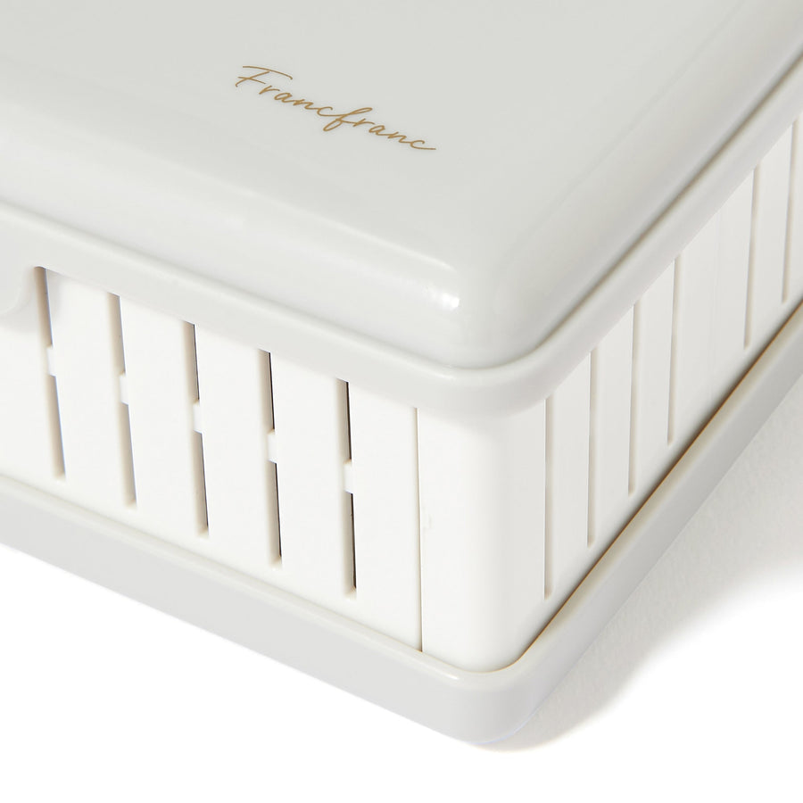 Logo sandwich box white